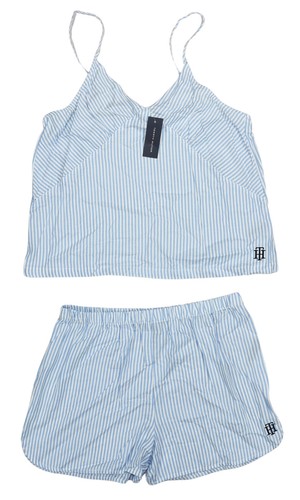 Tommy Hilfiger Striped Cami Top & Shorts 2-Piece Women's Pajama Set NWT - Picture 8 of 13