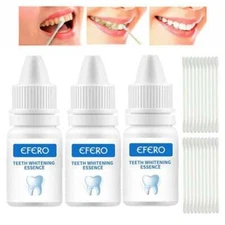 3PCS Whitening Teeth Bleach Gel Instant Whiter Advanced Bleaching White Stained