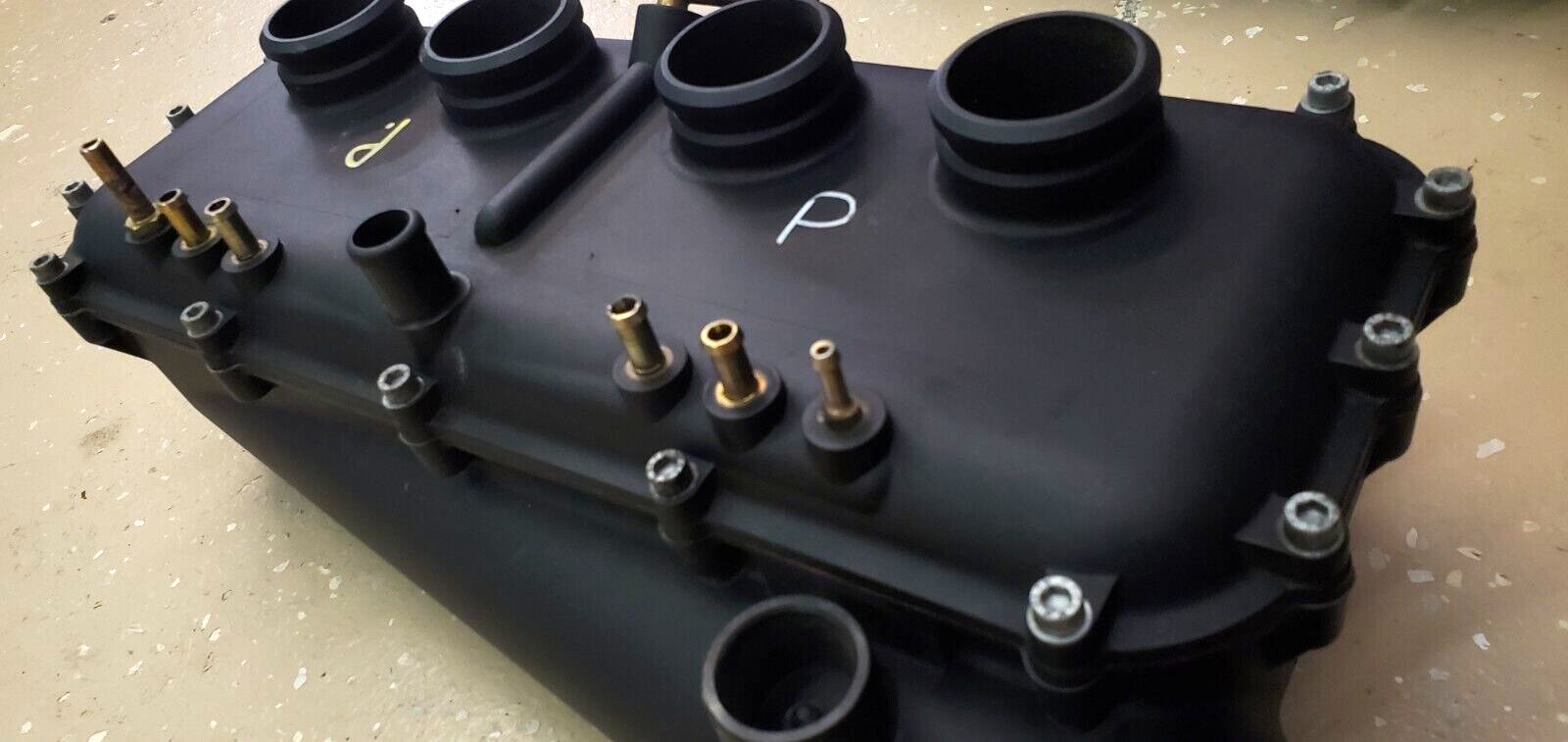 Ferrari F355 Intake Manifolds... Complete set up.