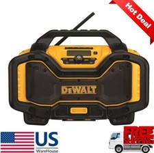 DEWALT DCR025 20V MAX Bluetooth Radio, 100 ft Range, Portable for Jobsites