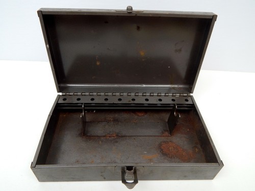 1T Vintage VIBRO-TOOL Engraving Machine w/ Case Working Burgess Co - Picture 7 of 8