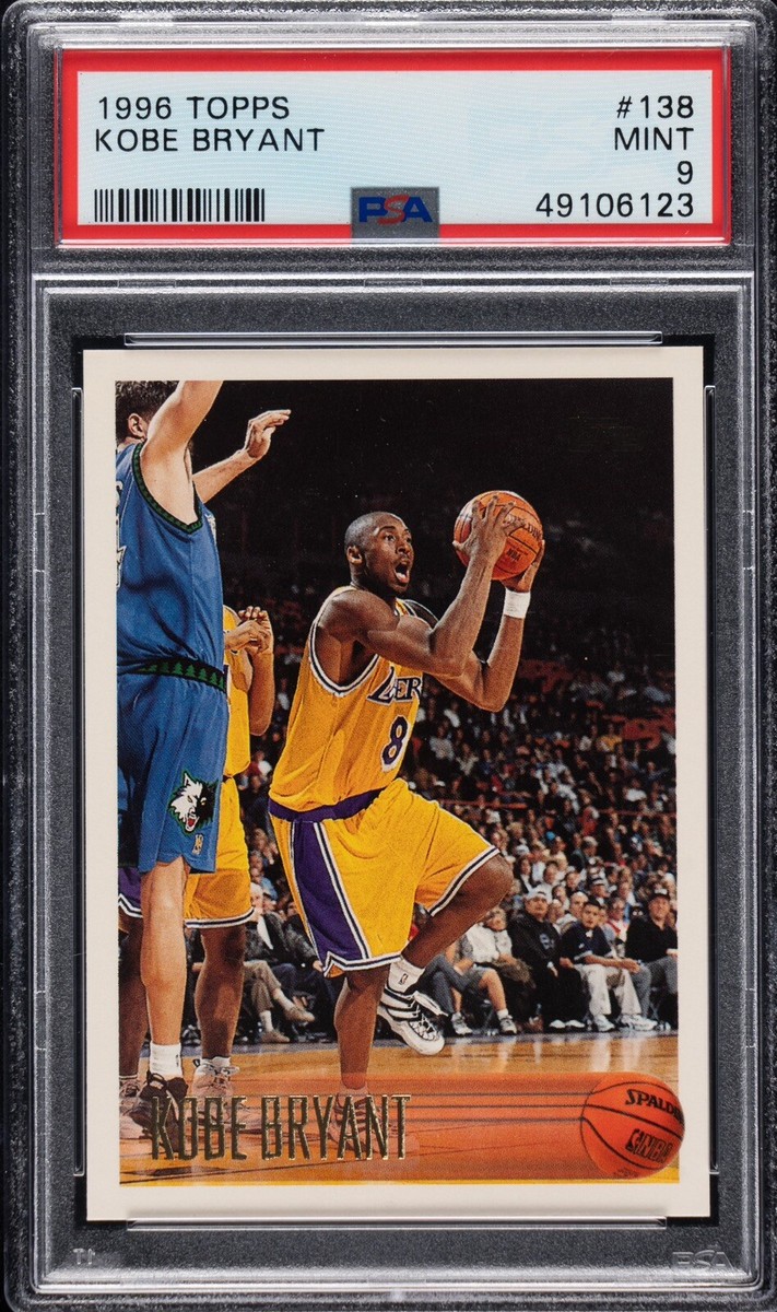 コレクション Kobe Bryant NBA topps card 138 1996 KOBE BRYANT TOPPS #138 ROOKIE CARD HOF LOS ANGELES