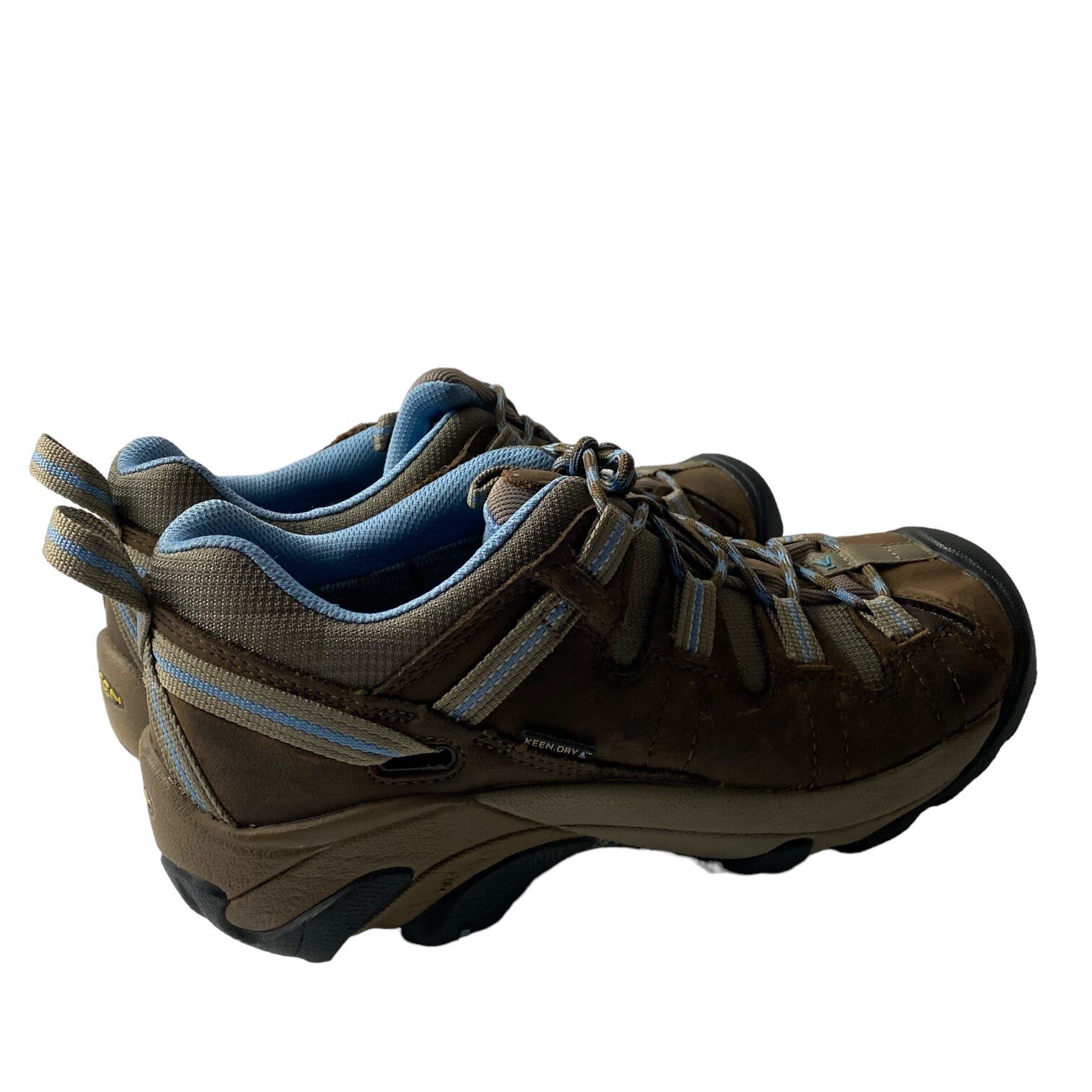 Sneakers da trekking da donna Keen Dry scarpe marroni blu taglia 9 5