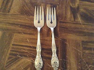 Pair of Oneida profile steel steel forks