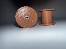 1:87 HO Scale Empty Wire Spools (realistic decor) 