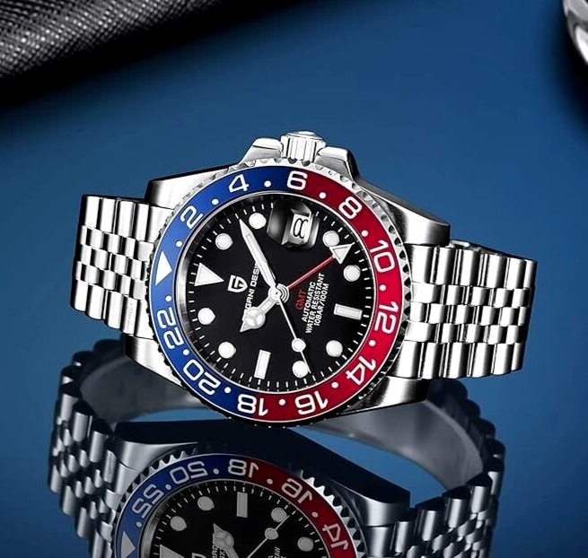 Pagani Design V3 Diver GMT Jubilee Automatic Bracelet Pepsi Pagani Design V3 Diver GMT Jubilee Automatic Bracelet Pepsi