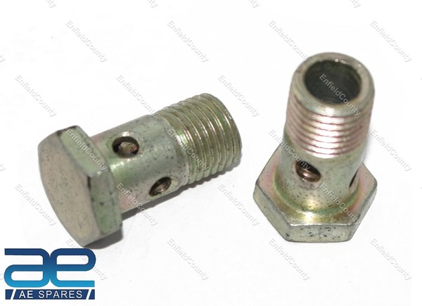 Banjo Bolzen Set Aus 2 Einheiten Geeignet FüR Massey Ferguson Traktor X 2-image