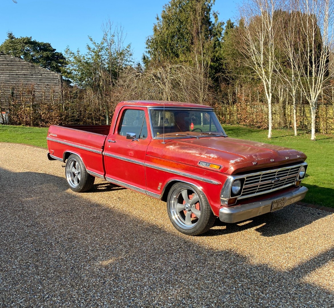 Ford F100 - 1969 - Candy Apple Red - 390 FE Engine | eBay UK
