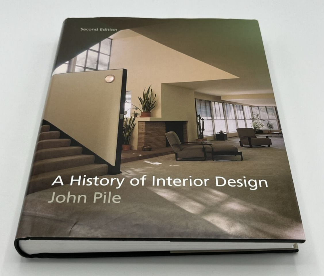 A History of Interior Design by John Pile Hardcover Dust Jacket | eBay