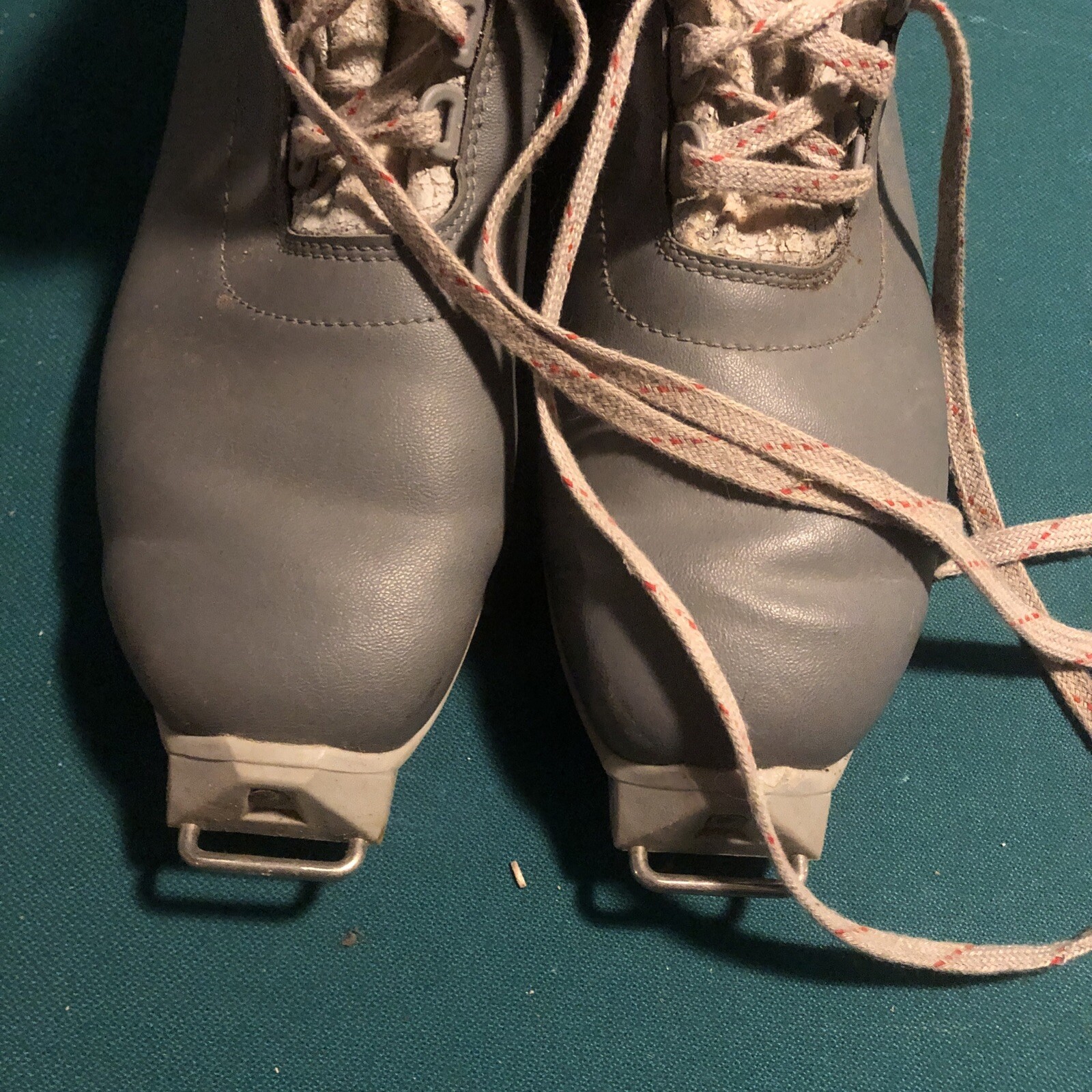 Stivali da sci di fondo VINTAGE Salomon SR301 SNS Profil XC taglia EU 42 grigi