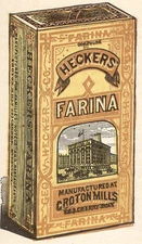 1880 HECKERS FARINA TRADE CARD, ICE PUDDING, HEALTHFUL, PALATABLE TC139