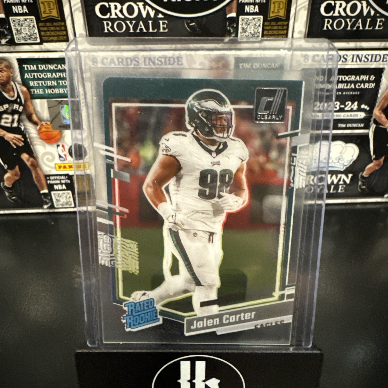 2023 Panini Clearly Donruss - Rated Rookie #64 Jalen Carter (RC)