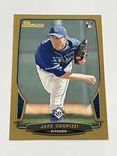 2013 Bowman Baseball Gold #127 - Jake Odorizzi RC - Tampa Bay Rays