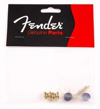 Genuine Fender  SRS Gold Strap Buttons kit 2 099-4914-200