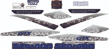 SEADOO GTX 2007 Graphics / Decal / Sticker Kit CUSTOM GREY