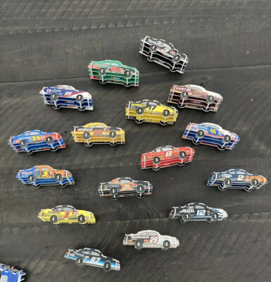 Lot Of Nascar Small Puzzle Cars Made In 2002 -31, 8, 12, 48, 15