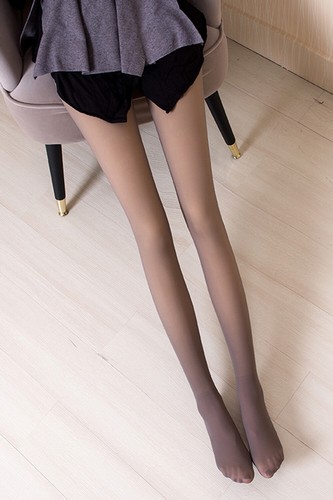 Medias cálidas para mujer 200D, pantimedias de vellón cálido, medias translúcidas para mujer - Imagen 29 de 33