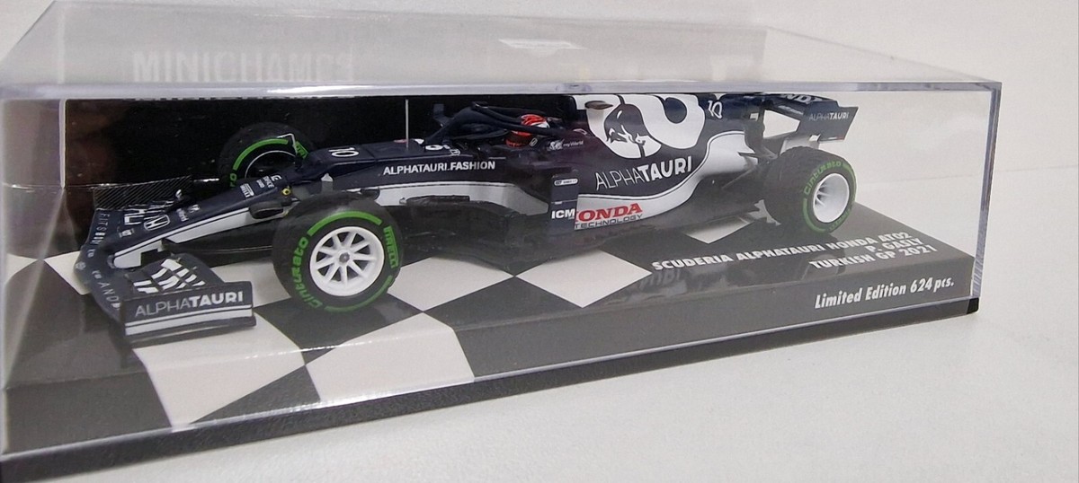 Model Car 1:43 Minichamps F1 Alphatauri Honda AT02 P. Gasly