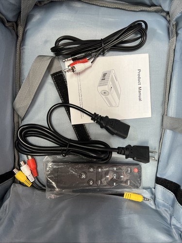 Jifar H6 4K Projector 1080P UHD Black - Open Box, See Discription - Picture 11 of 11