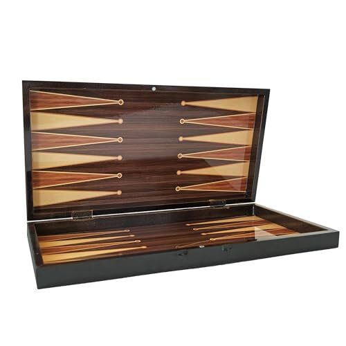Turkish Backgammon Board Game Set - 19'' Board Games for Adults with 