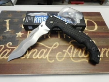 Cold Steel Kris XL Voyager Lockback Knife Plain Edge Blade 29AXW