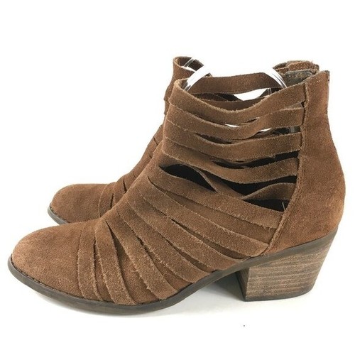 Carlos Santana Strappy Leather Brown 