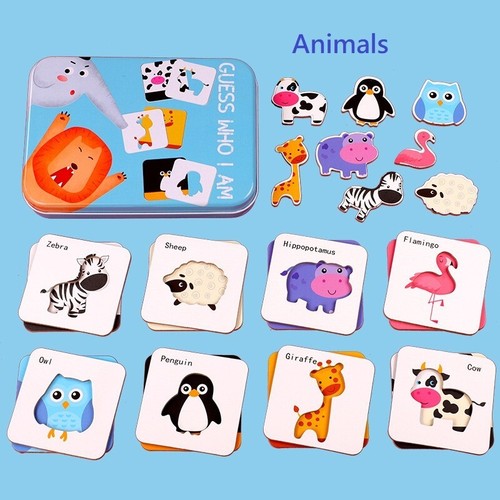 Guess Who I Am Early Education Learning Toys - Picture 7 of 14