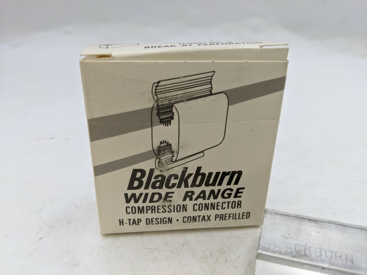 1 Piece Blackburn WR 319 Wide Range Compression Connector H 1 Piece Blackburn WR 319 Wide Range Compression Connector H
