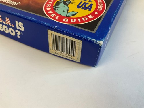 Tested ! *Missing Disk 1* Where in the USA is Carmen Sandiego? 3.5 Hard MAC 1989 - Picture 8 of 12