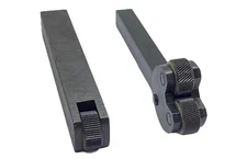 Set Of 2 Single Knurling Tool & Double Head Adjustable Knurling Tool