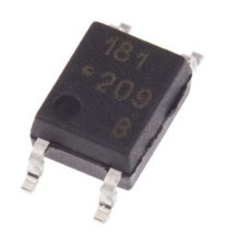 Image of 1 x 1 x Broadcom HCPL-181-00BE DC Input Transistor Output Optocoupler, Surface M
