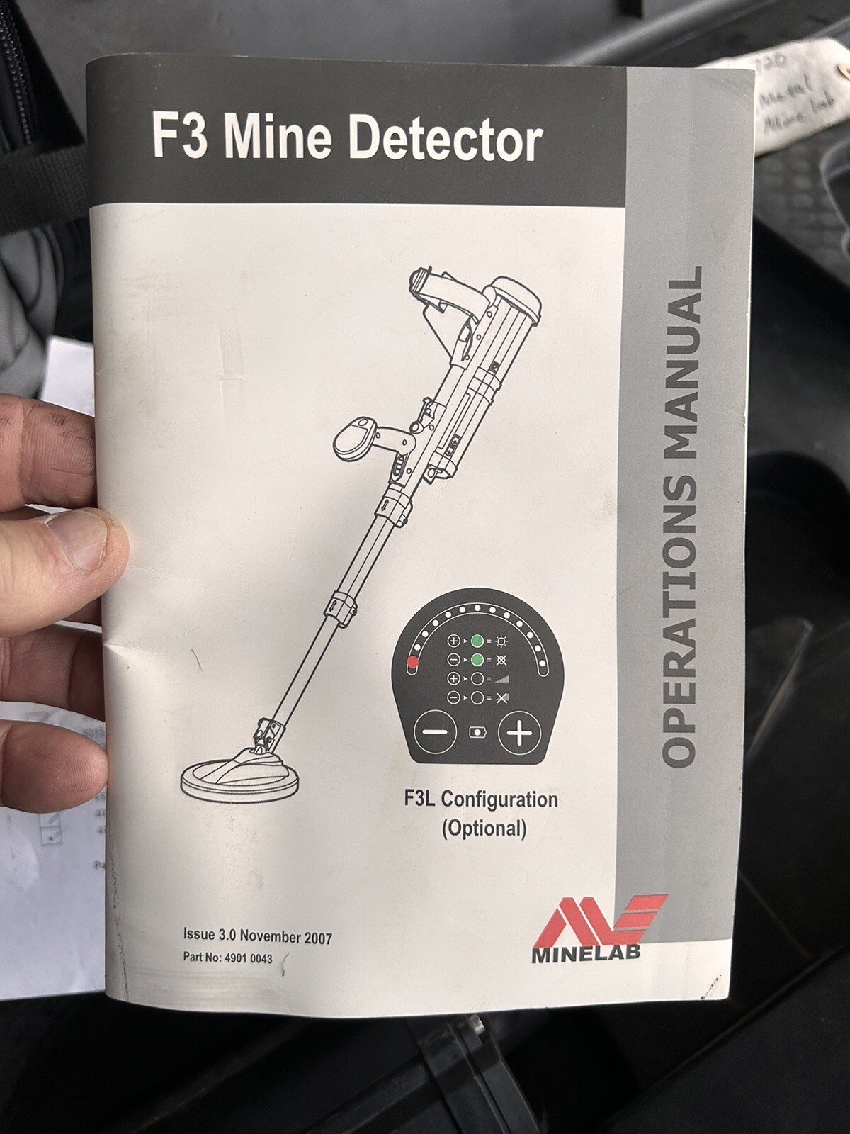 Minelab F3 Metal Detector eBay