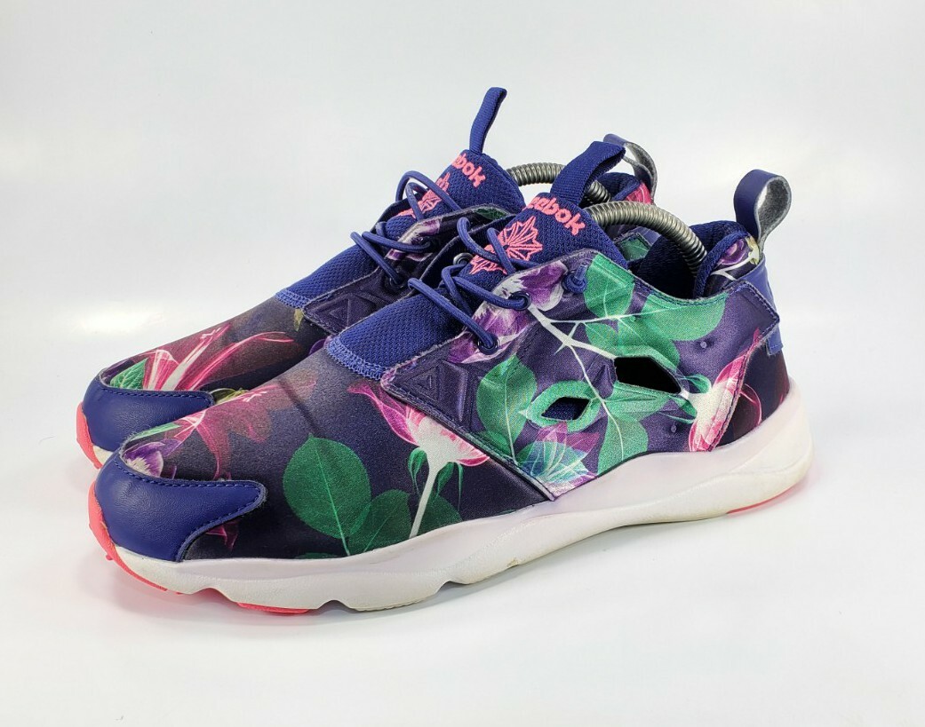 floral reebok sneakers