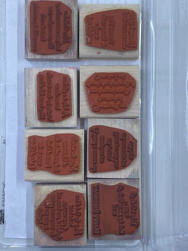 Stamping Up Rubber Wood Stamp Sets YOU PICK List #3 Complete Crafts Scrapbooking - Picture 385 of 896