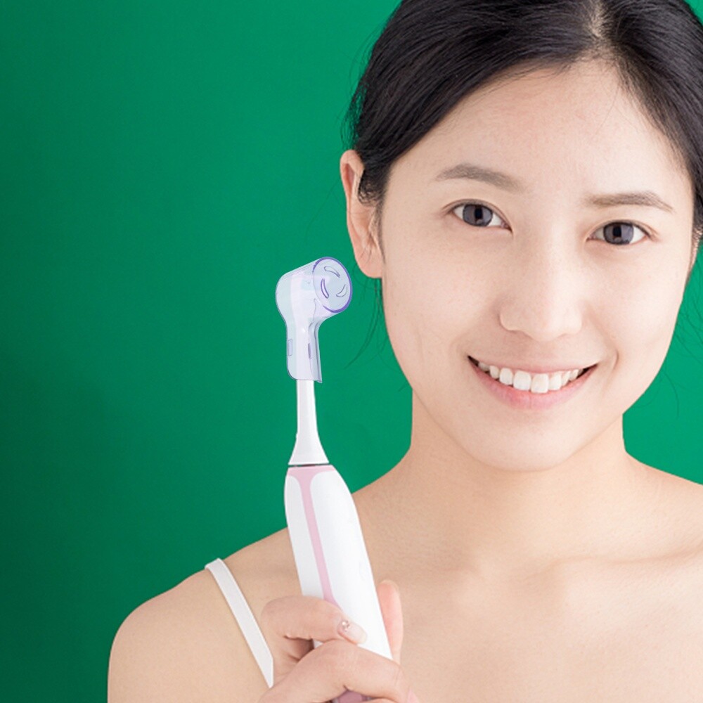 4 Pcs Electric Toothbrush Head Cover Coverings Plastic Caps eBay