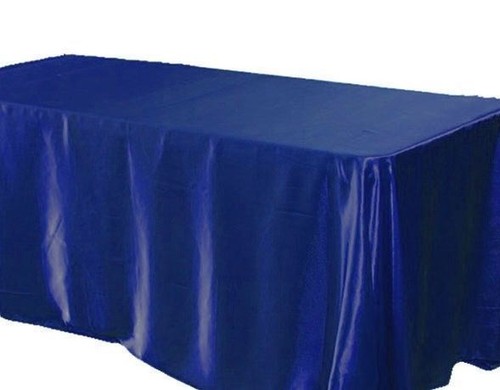 6 pack 90x156" Rectangular Satin Tablecloth Wedding Party Catering - Picture 11 of 41