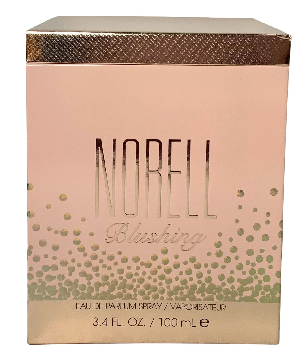 Norell BLUSHING Eau de Parfum Spray 3.4 Fl. Oz. Rose New Open Box