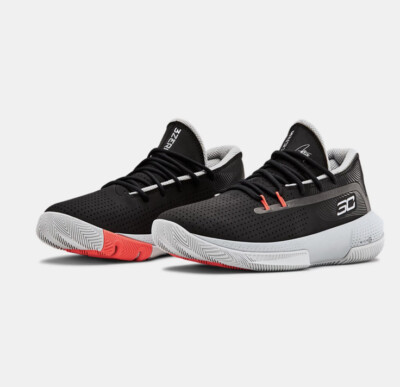 Steph Curry SC 3ZerO 3 Low Black Under Armour Mens 9.5 Basketball Shoes s-l400.jpg main image 2