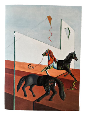 Oscar Dominguez Private Einladungskarte 2025 (Sammlerstück Ephemera / Surrealismus)