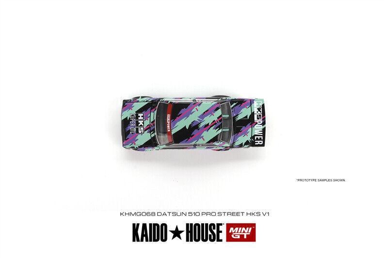 Kaido House x MINI GT Datsun 510 Street HKS Nissan Fairlady