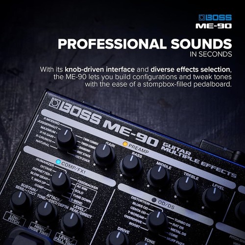 BOSS ME-90 Guitar Multiple Effects Pedal Japan NEW - Picture 11 of 17