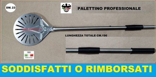 PALA PIZZA FORATA O PIENA CM 33 36 39 45 50 PROFESSIONALE TIPO GIMETAL - Imagen 21 de 31