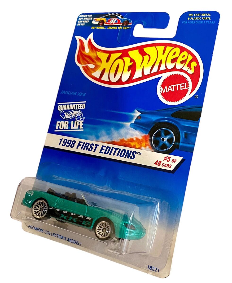 Hot Wheels 1998 First Editions Jaguar XK8 5/40 #639 Teal Hot Wheels 1998 First Editions Jaguar XK8 5/40 #639 Teal