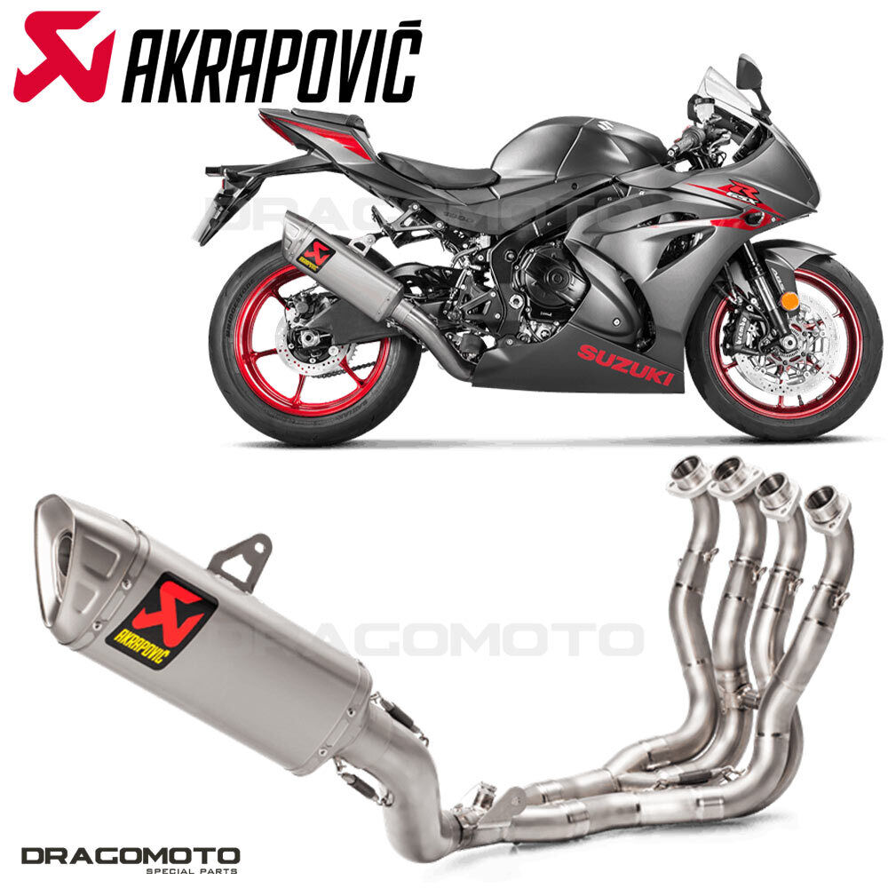 SUZUKI GSX-R 1000 2017-2025 Full exhaust AKRAPOVIC Evo RC S SUZUKI GSX-R 1000 2017-2025 Full exhaust AKRAPOVIC Evo RC S