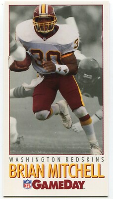 1992 GameDay #121 Brian Mitchell Washington Redskins