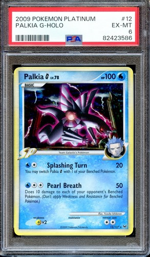 Palkia G graded PSA 6 for sale on eBay