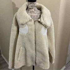 Nike swoosh teddy jacket