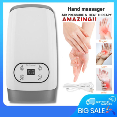 Masajeador de Mano Alivio De Dolor Artritis Electrico&Inalambrico Compresion HOT