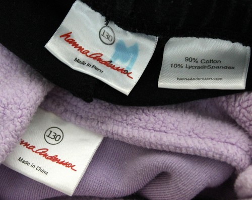 Hanna Andersson Fleece Dress Black Leggings 2pc sz 130 8 Mock Mock neck Flower - Picture 8 of 9