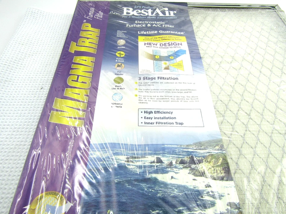 BEST Air Aluminum Electrostatic Air Filter (16" x 20" x 1"), Washable Furnace - Image 2 of 4